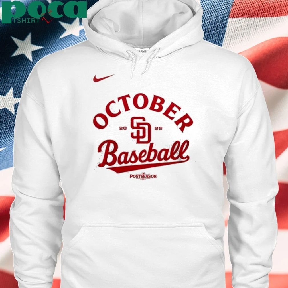 San Diego Padres Slam Diego October T-Shirt