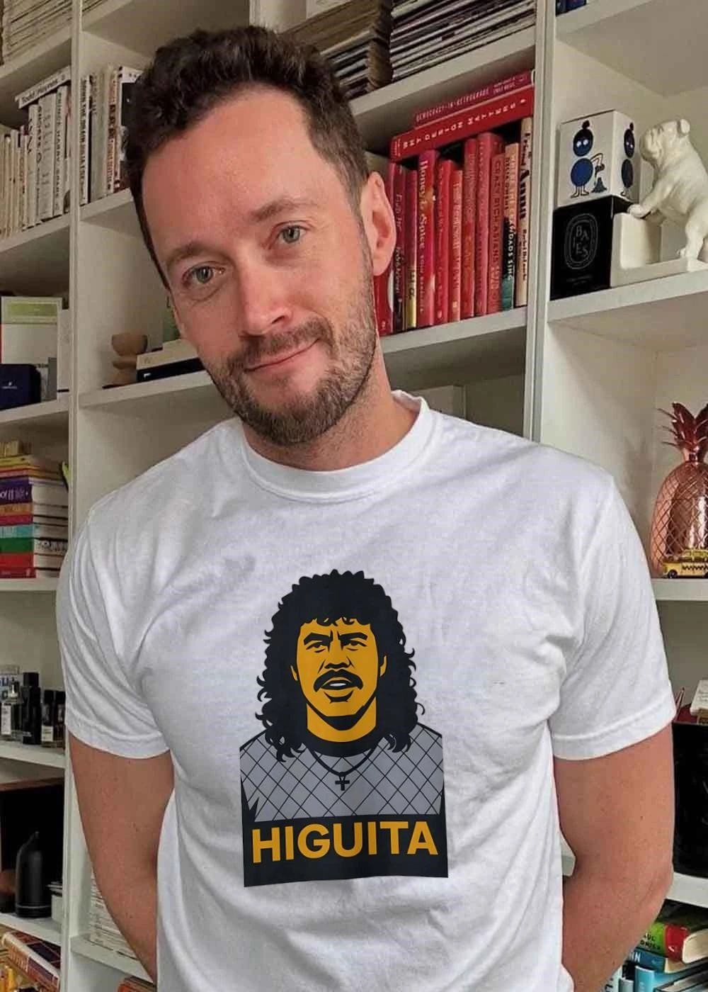 René Higuita Portrait Graphic Higuita T-Shirt