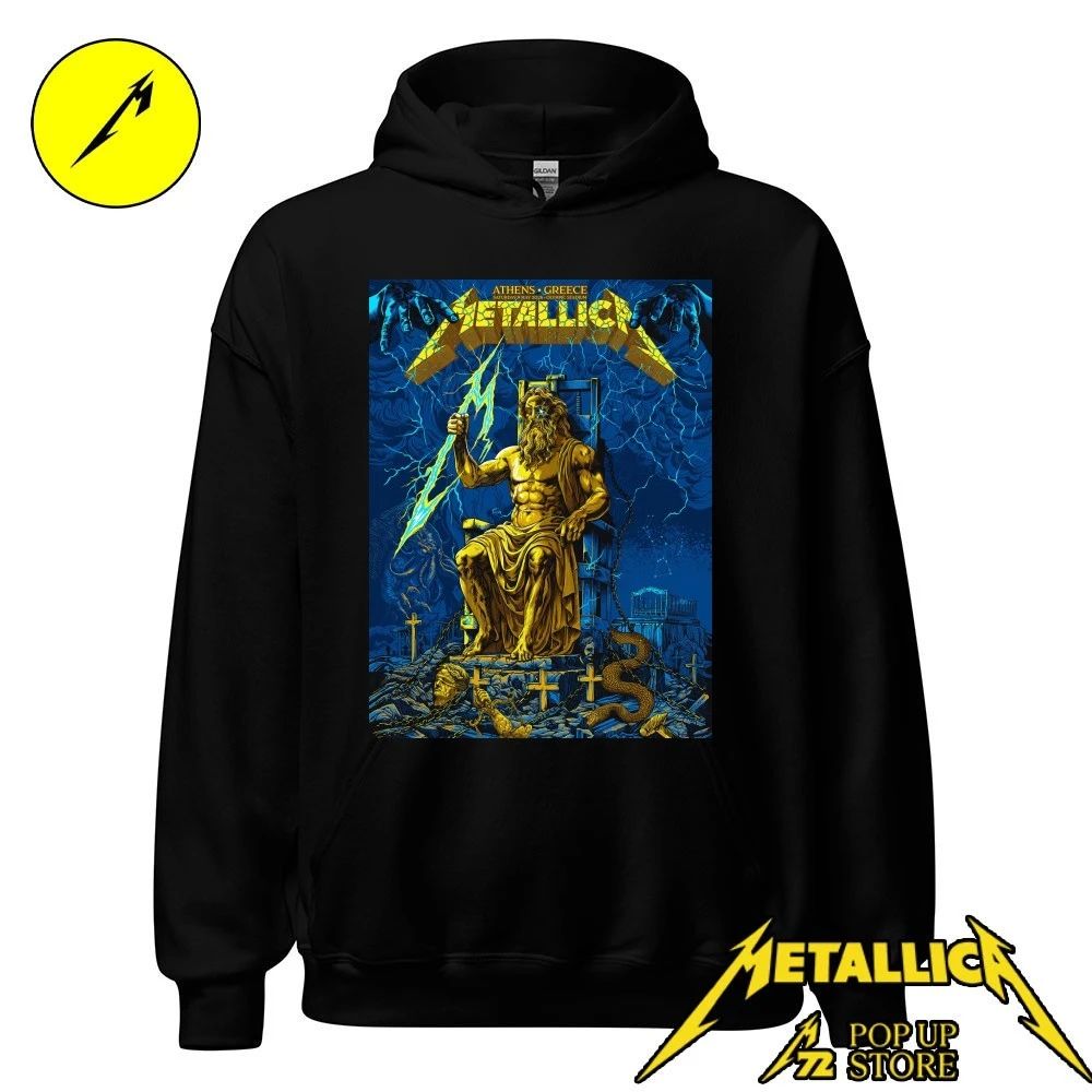 Metallica M72 Athens Zeus God Poster Art Shirt