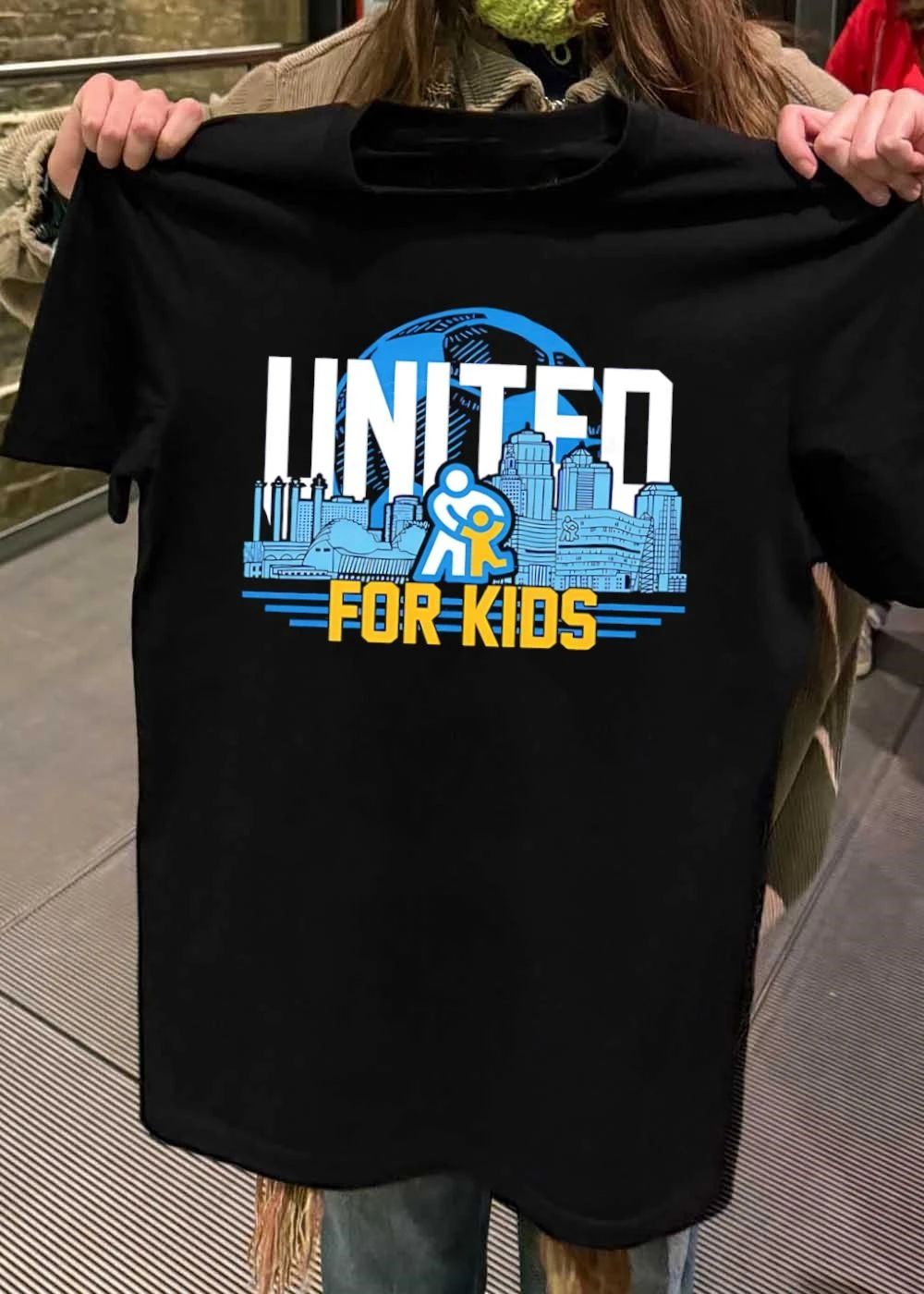 United for Kids Kansas City Skyline Soccer T-Shirt