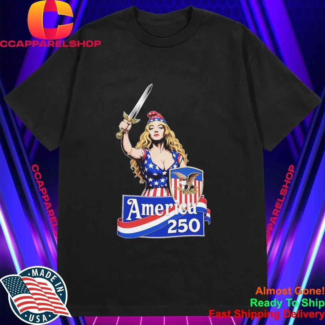 Strong Woman America 250 4th Of July Shirt