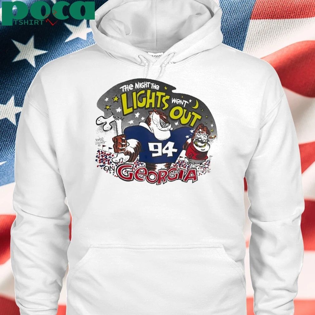 Auburn Tigers The Night The Lights Went Out Georgia Shirt