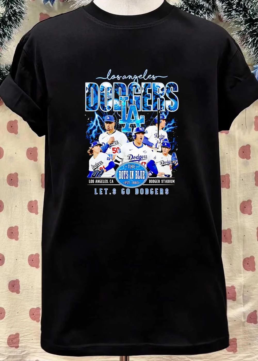 Los Angeles CA, Dodger Stadium. Los Angeles Dodgers The Boys In Blue Est 1883. Let s Go Dodgers Shirt