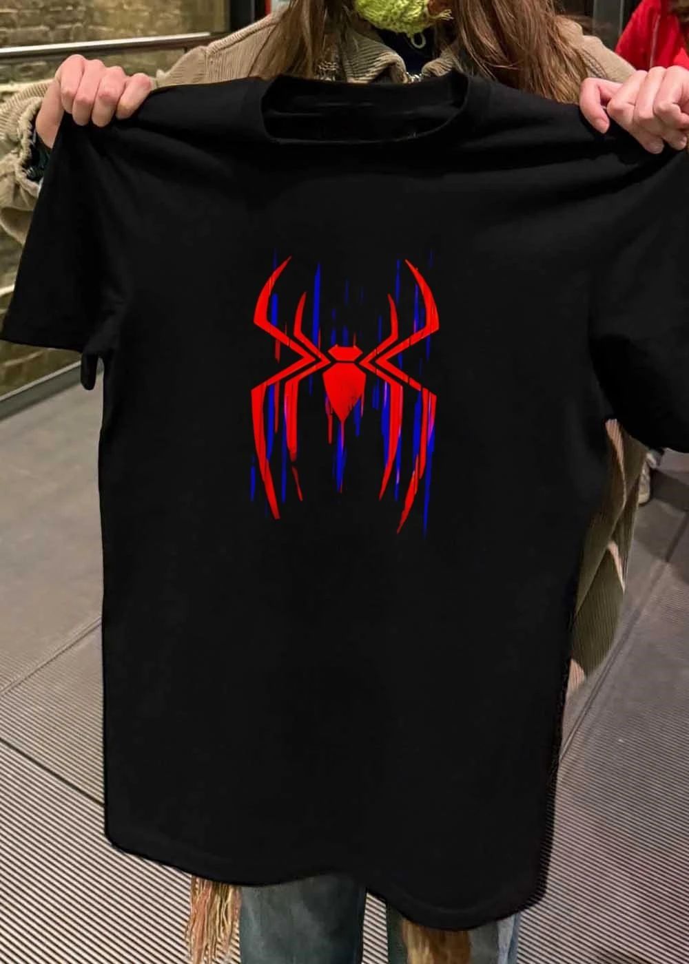 Spider-Man Miles Morales Glitch Logo T-Shirt