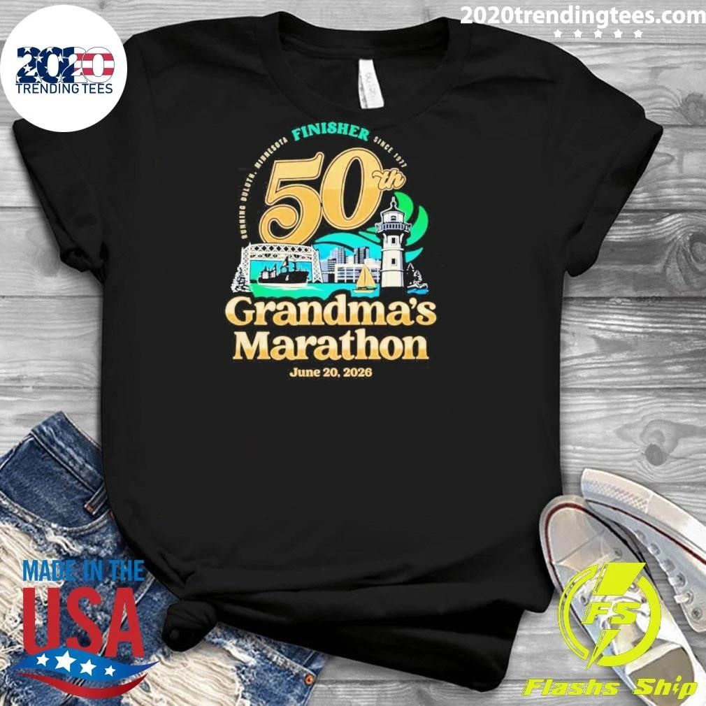 Grandma’s Marathon 50th Anniversary 2026 Finisher Shirt