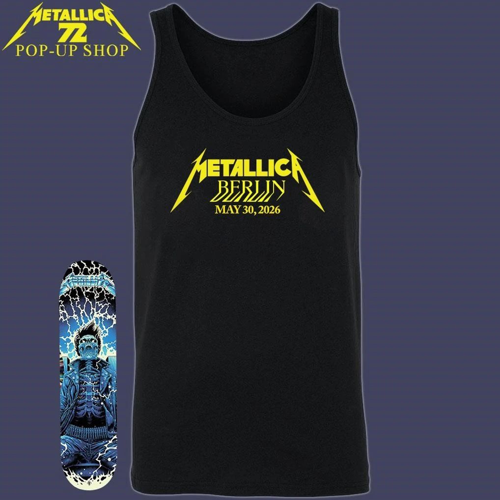 Metallica M72 Berlin May 30, 2026 Germany T-Shirt