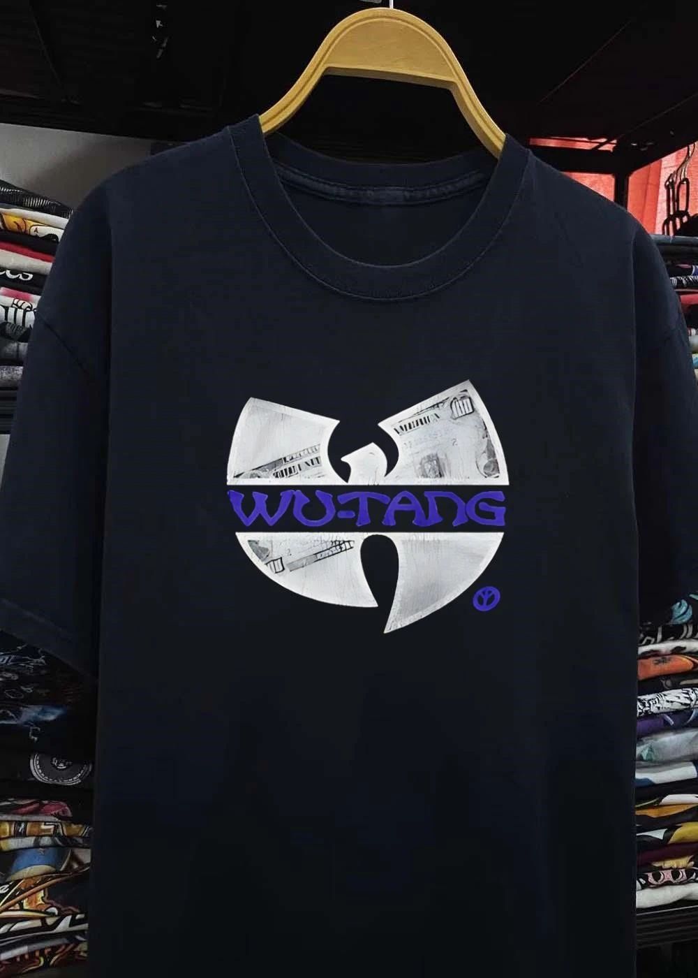 Wu Tang Clan Dollar Bill Texture Logo shirt