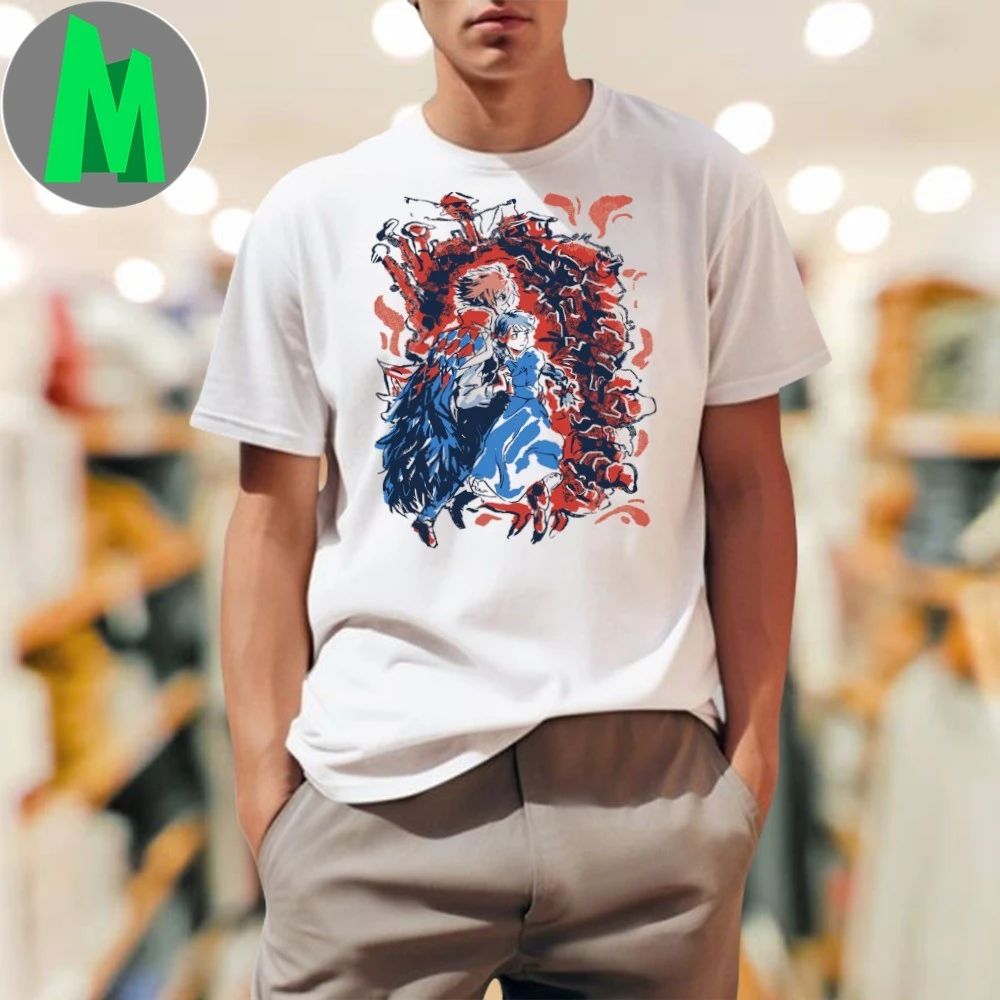 Howl And Sophie Home is Where the Hearth is T-Shirt