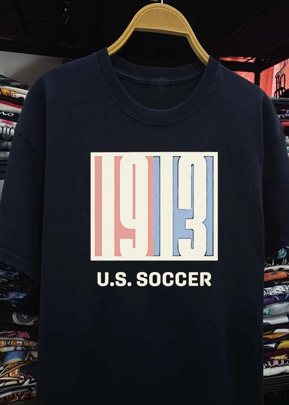 US Soccer 1913 Established Heritage Logo Crewneck T-Shirt