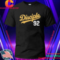 Disciple 92 Baseball Script Shirt