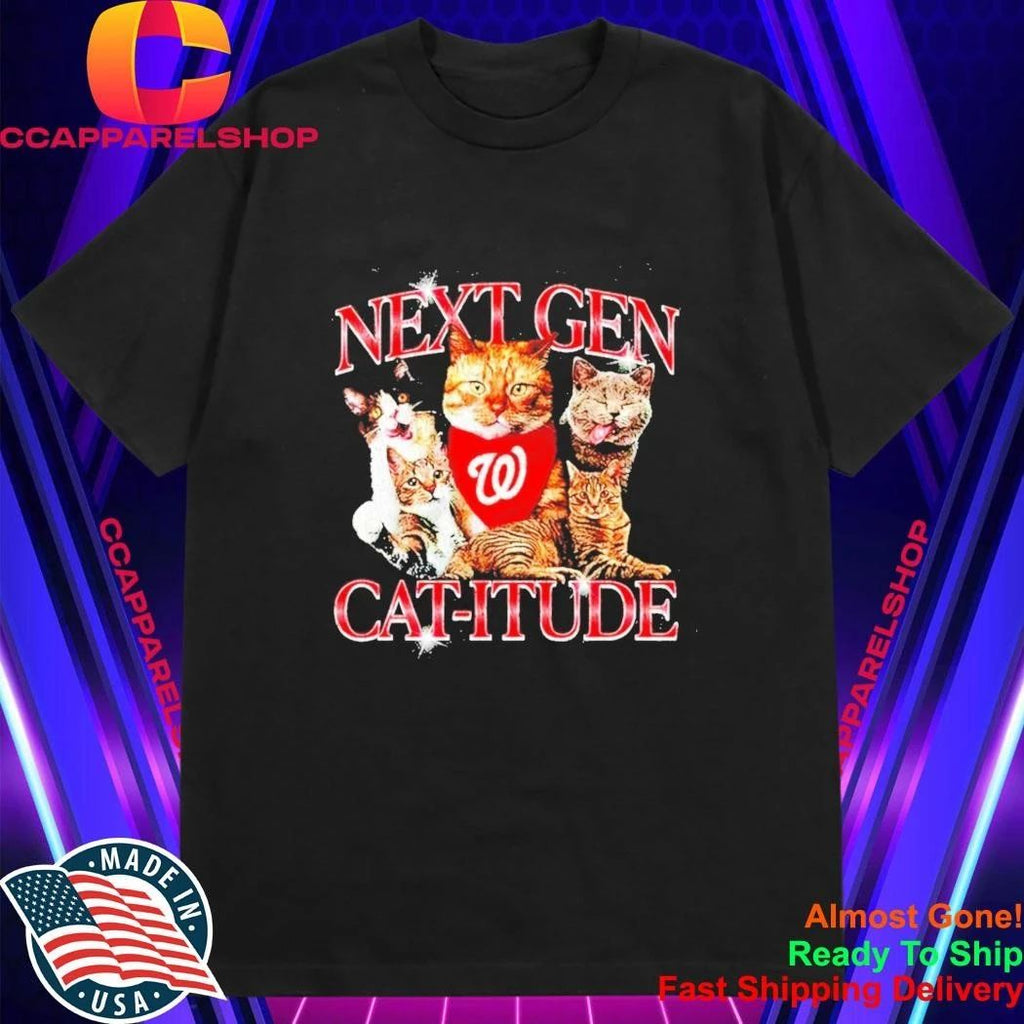 Nationals Caturday Next Gen Catitude 2026 Shirt