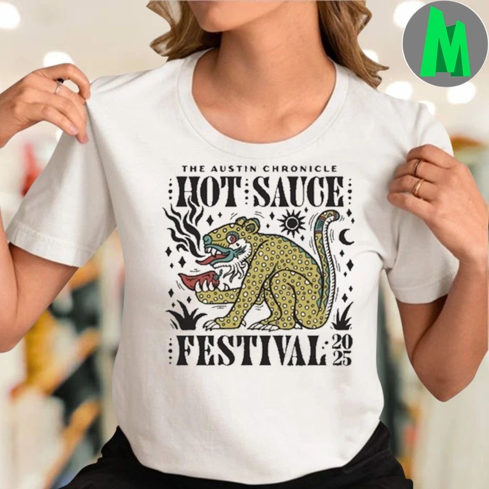 The Austin Chronicle Hot Sauce Festival 2025 T-Shirt