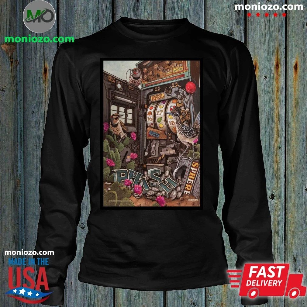 Phish Sphere in Las Vegas April 16-17-18 2026 Poster Shirt