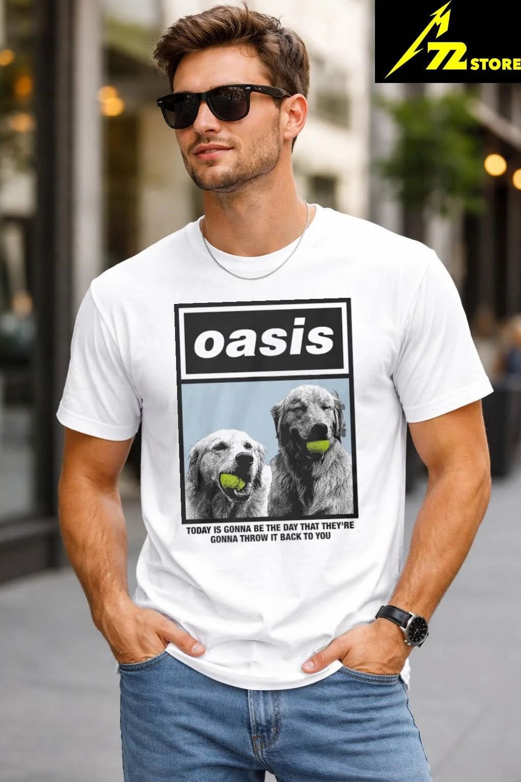 Today Is Gonna Be The Day That They’re Gonna Throw It Back To You Oasis Shirt