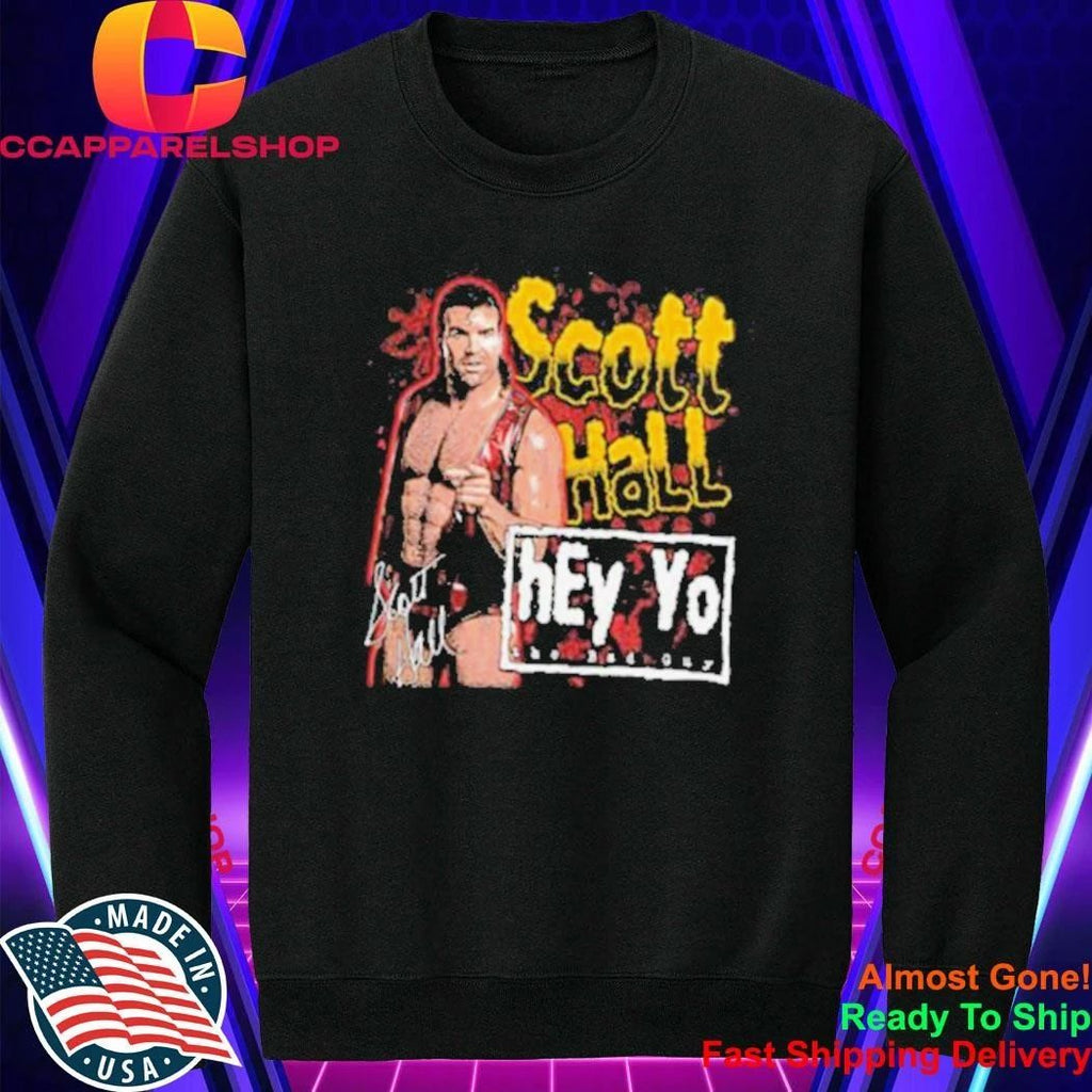 Scott Hall Hey Yo The Bad Guy Signature Shirt