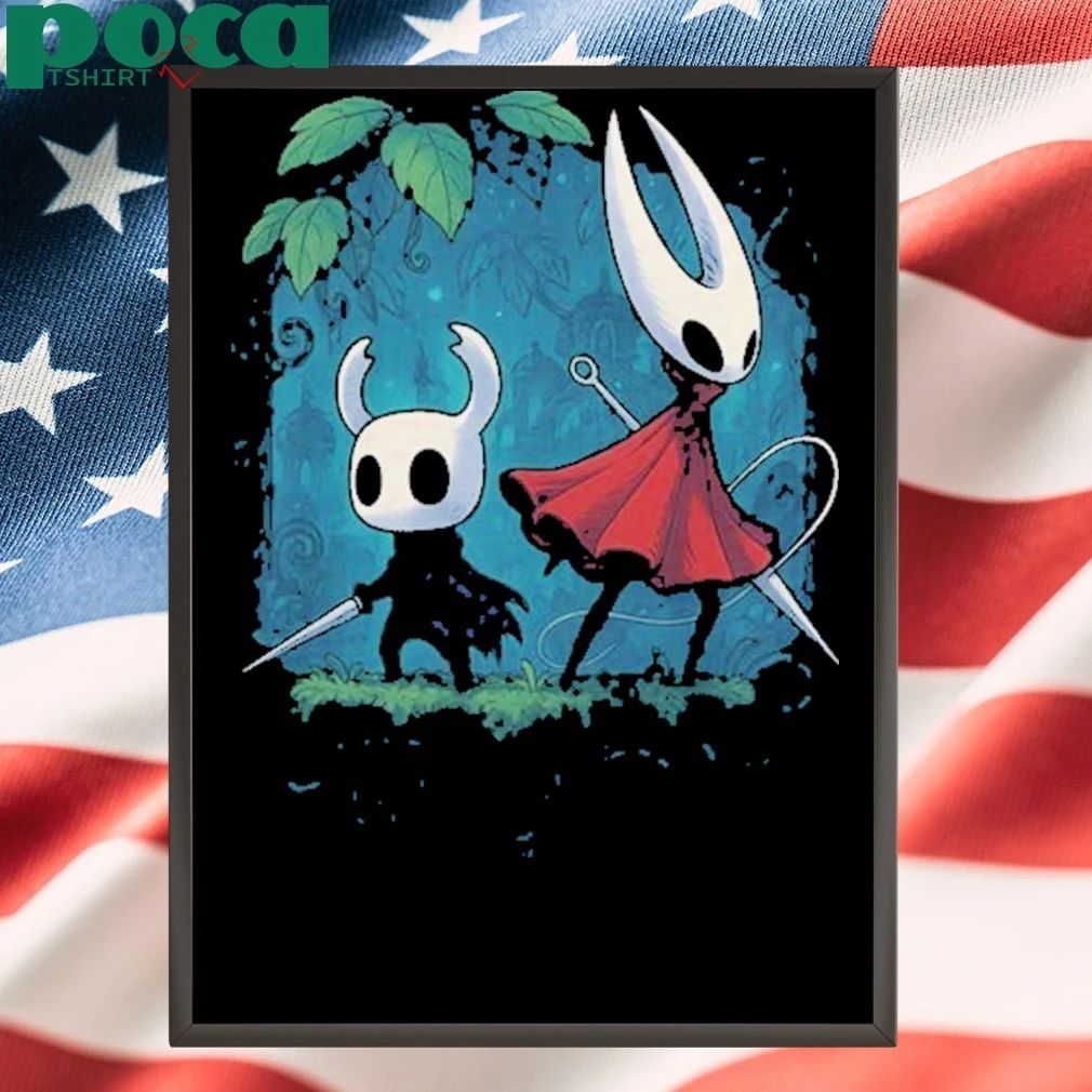 Hollow Knight The Knight and Hornet T-shirt
