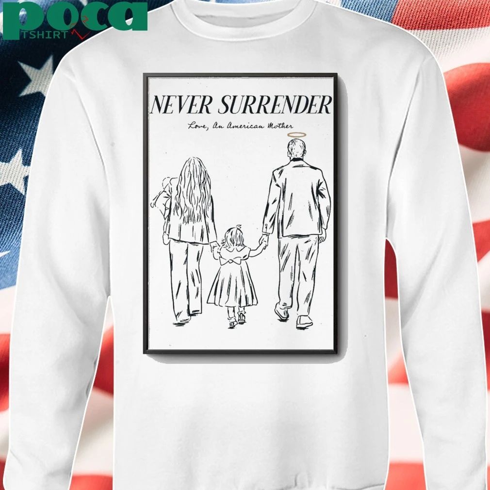 Charlie Kirk Never Surrender Poster shirt