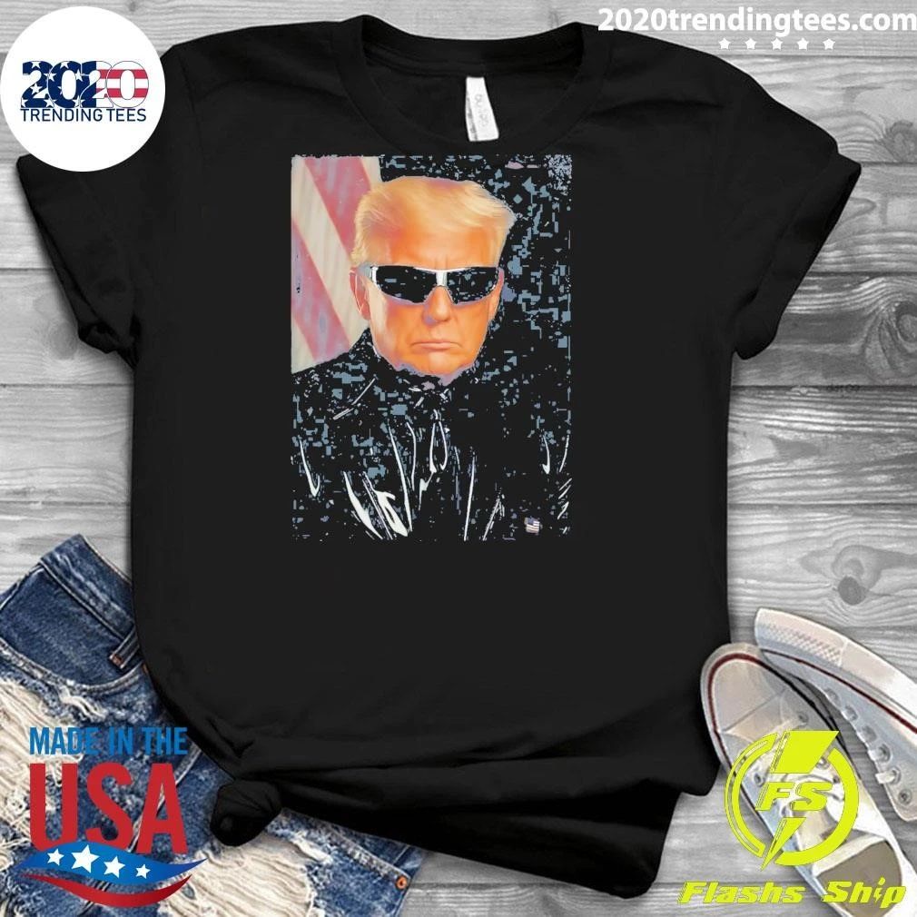 Donald Trump Gangster Terminator Parody Shirt