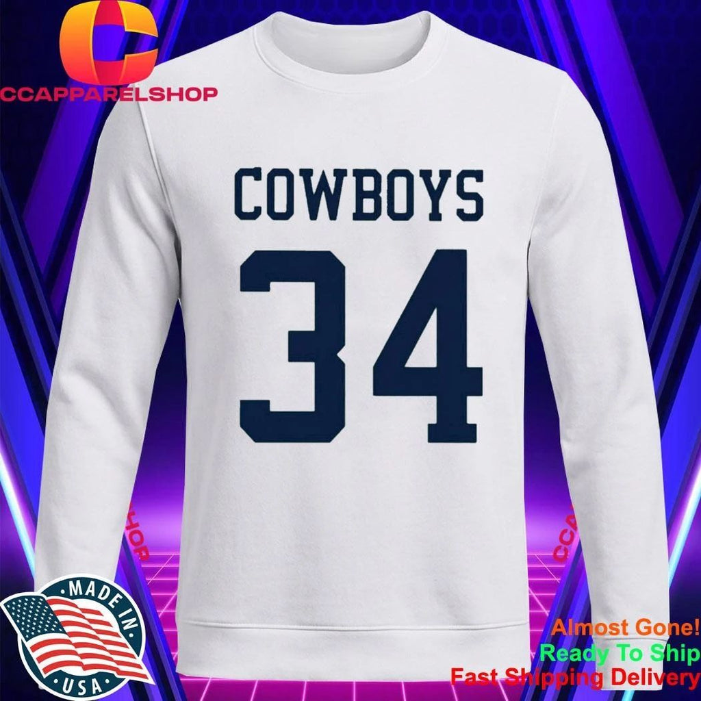 Alan Jackson Cowboys 34 Shirt