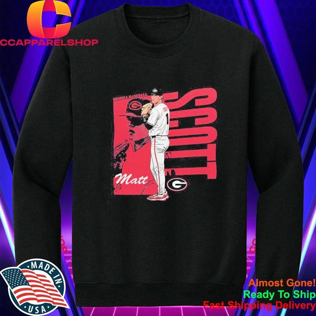 Matt Scott Georgia Bulldogs baseball player Shirt