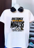 Distance Builds Monsters Paddling Kayaking Athlete M-Logo Built in the Long Miles 2026 Race Prep Shirt