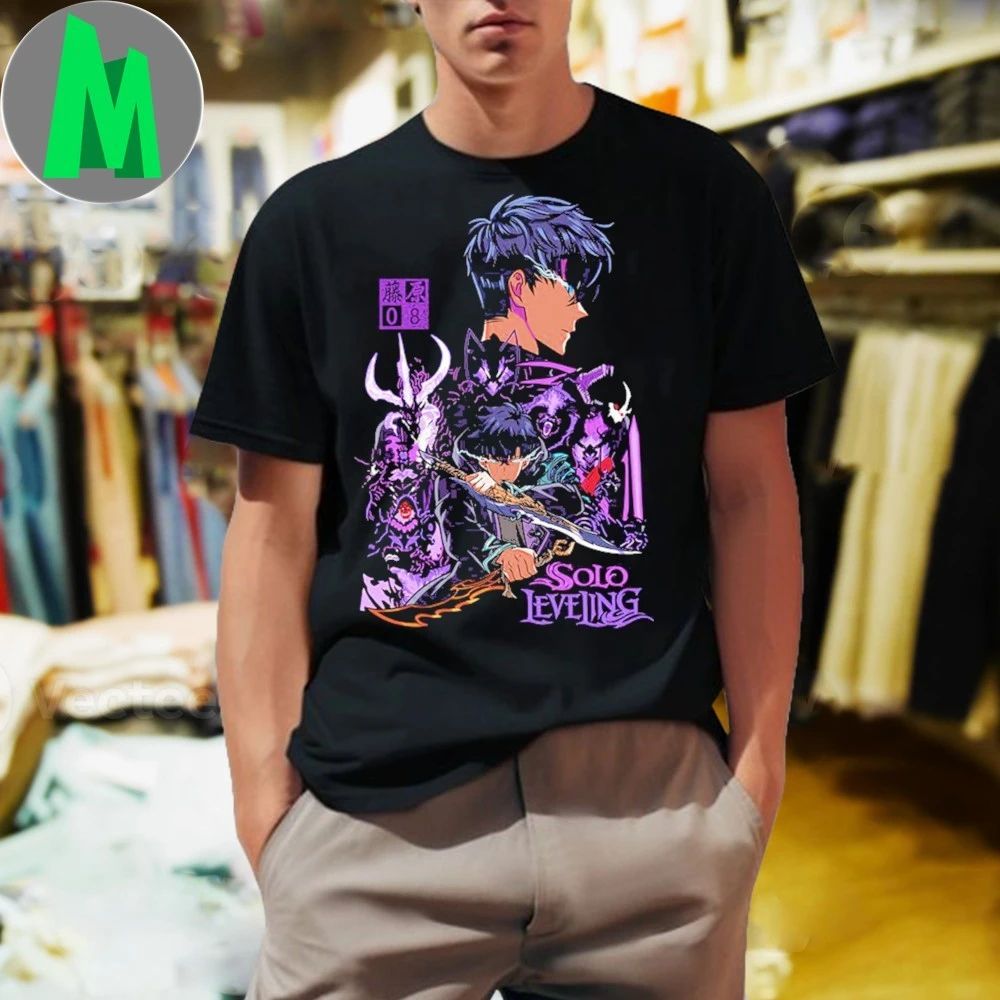 Shadow Monarch Solo Leveling Anime Shirt