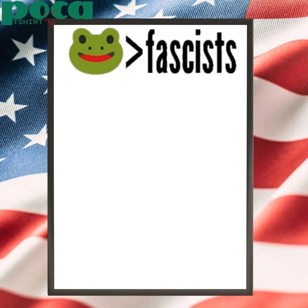 Portland Frog 2025 Frog bigger fascists T-shirt