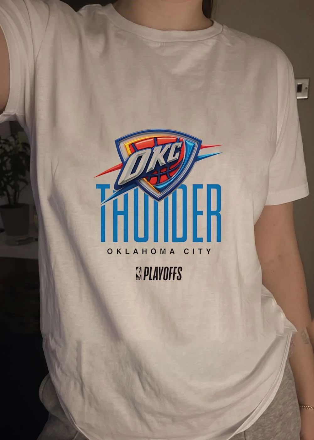 NBA Playoffs Official Merchandise OKLAHOMA CITY THUNDER T-Shirt