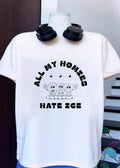 All My Homies Hate Ice Sun Earth Heart T-Shirt