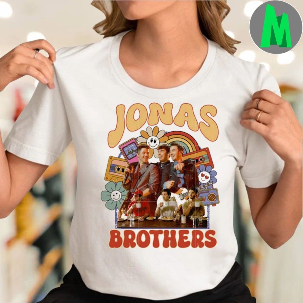 Jonas brothers flower retro Shirt