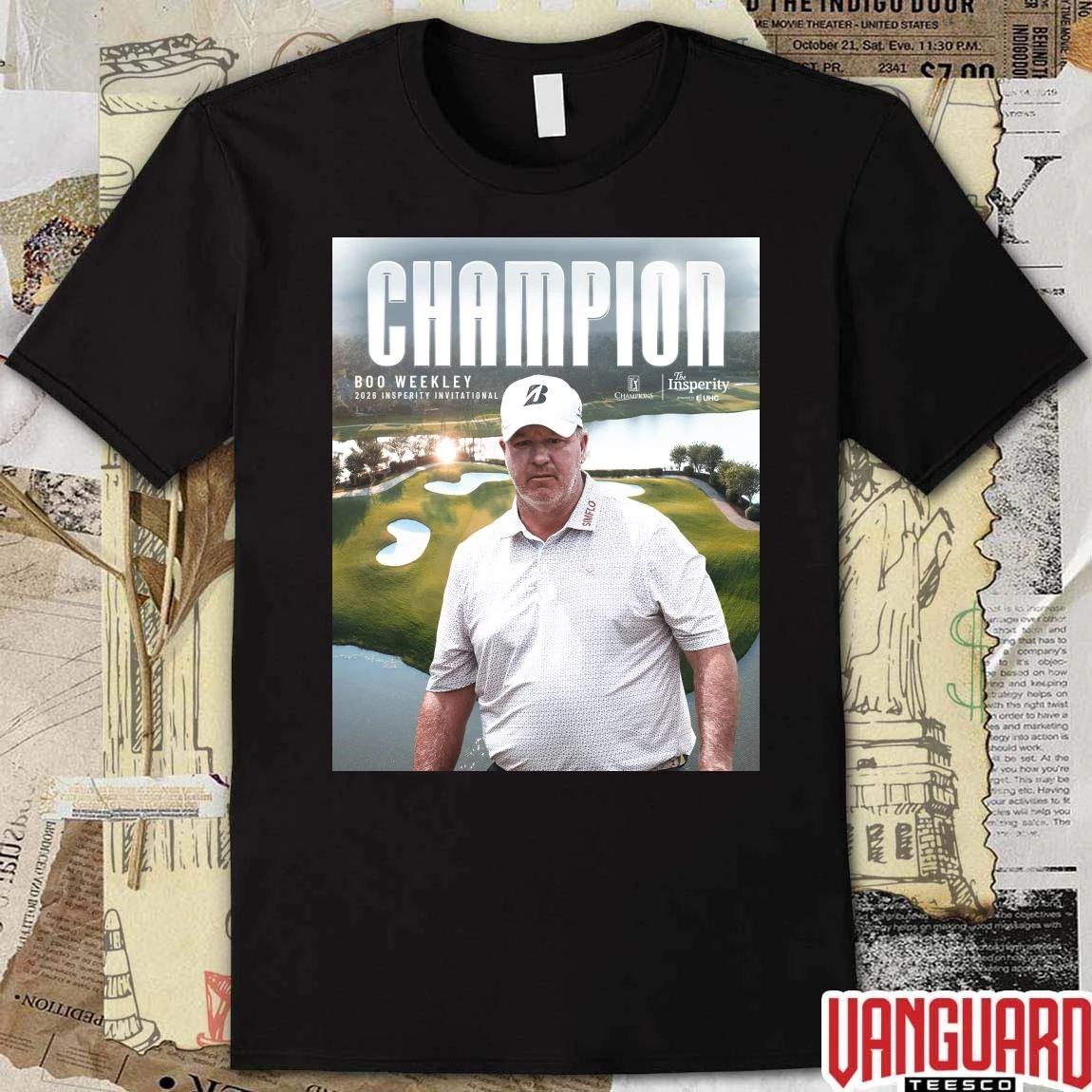 Boo Weekley 2026 Insperity Invitational Champion The Insperity PGA Tour Poster t-shirt
