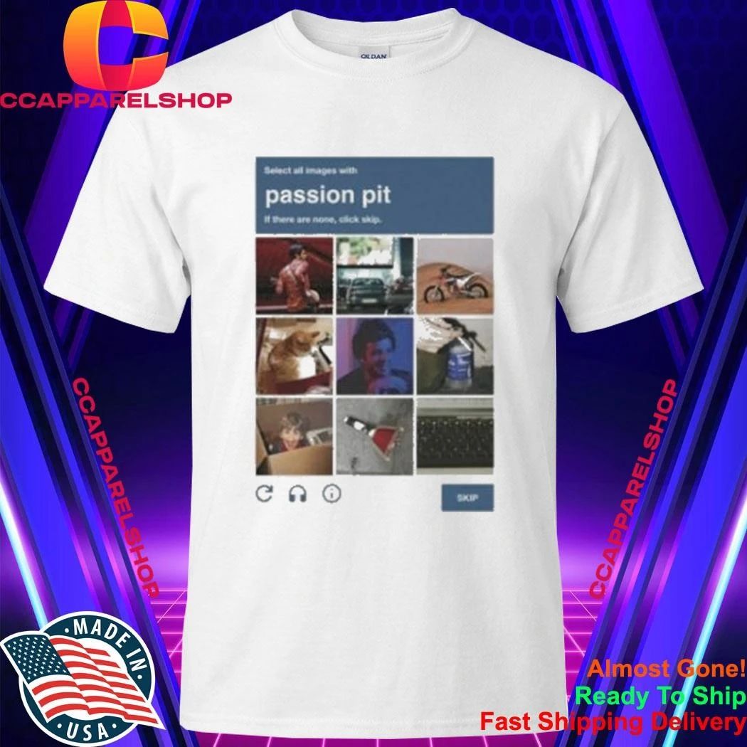 Passion Pit Captcha Shirt