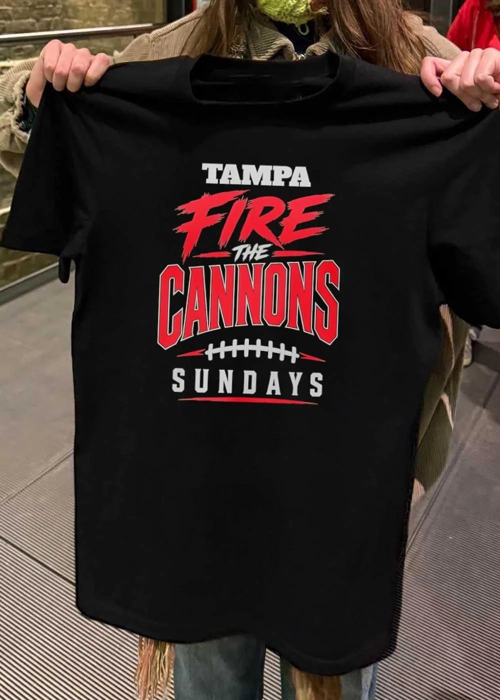 Tampa Fire the Cannons Sundays Tampa Bay Buccaneers Shirt