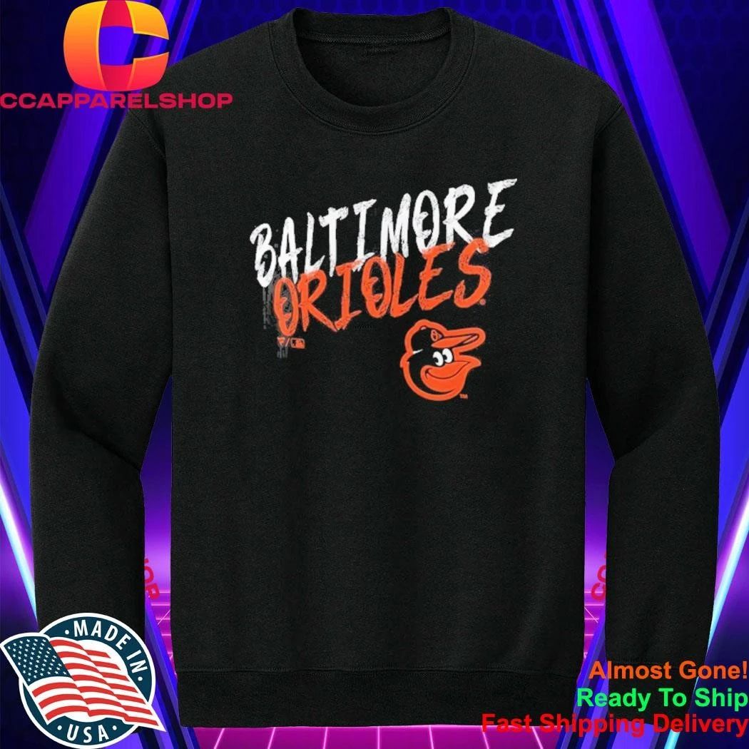 Baltimore Orioles Personalized Name Number Black Hustle Shirt