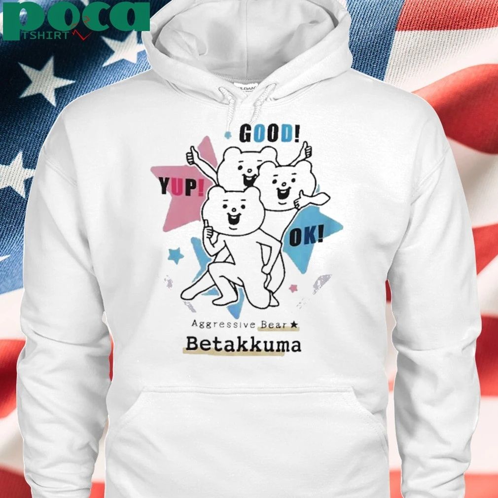 Aggressive Bear Betakkuma Group Shirt