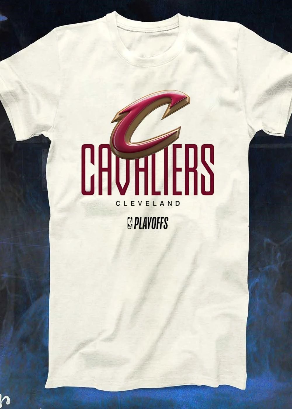 NBA Playoffs Cleveland Cavaliers White T-Shirt