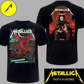 Metallica M72 Wales Concert Red Dragon Celtic Skull King T-Shirt 28 June 2026