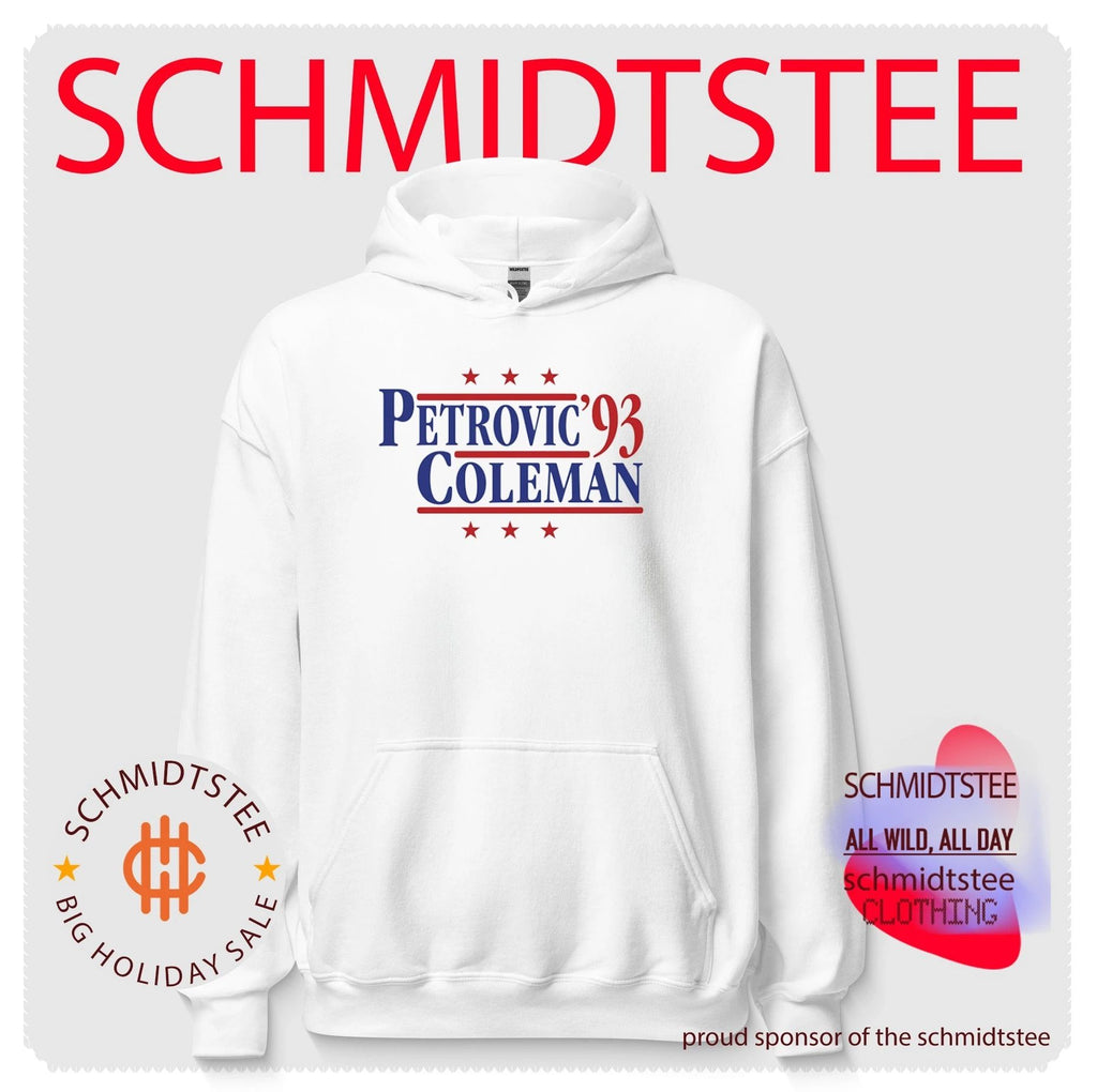 Petrović and Coleman ’93 New Jersey Nets Campaign shirt