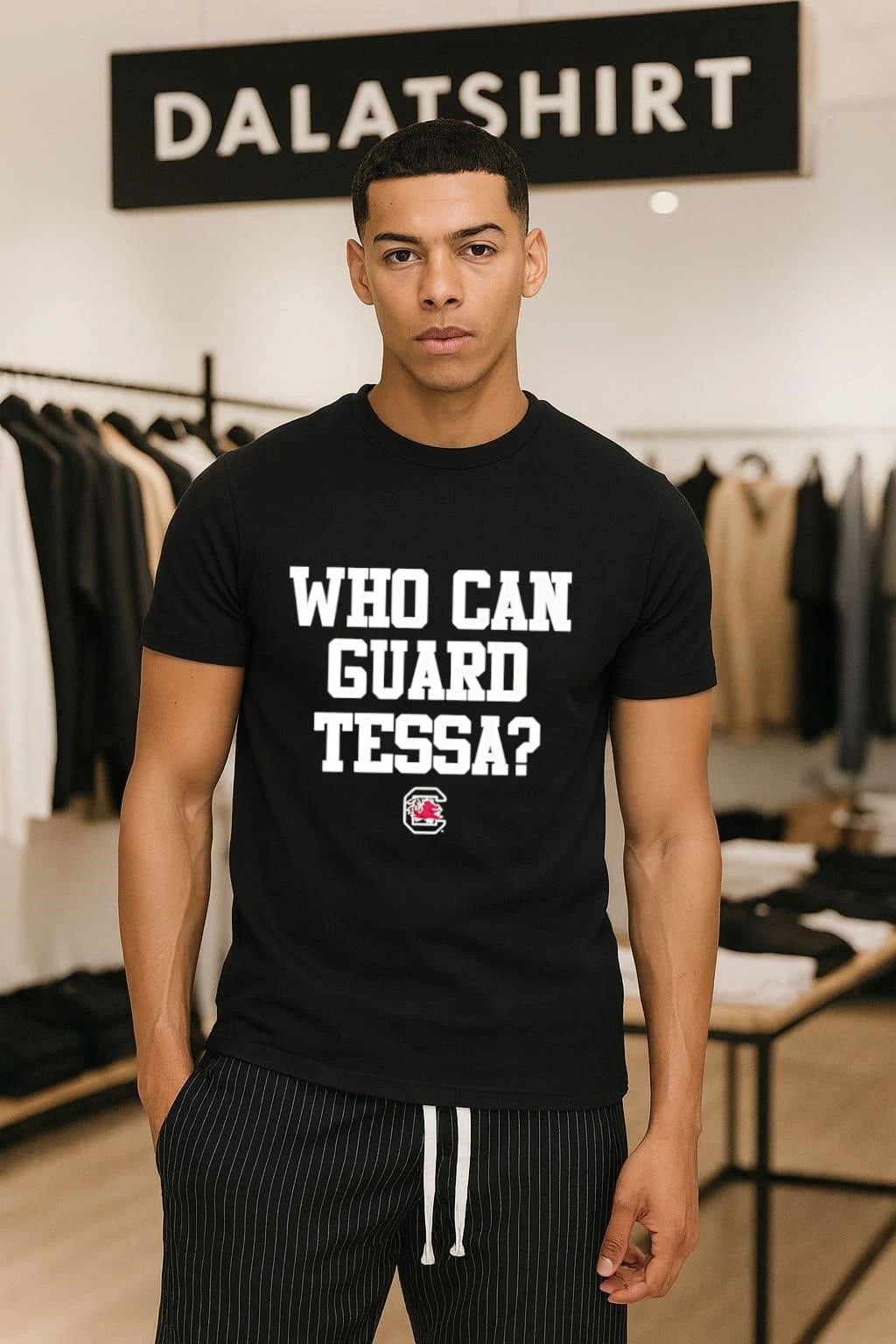 Who can guard tessa shirt