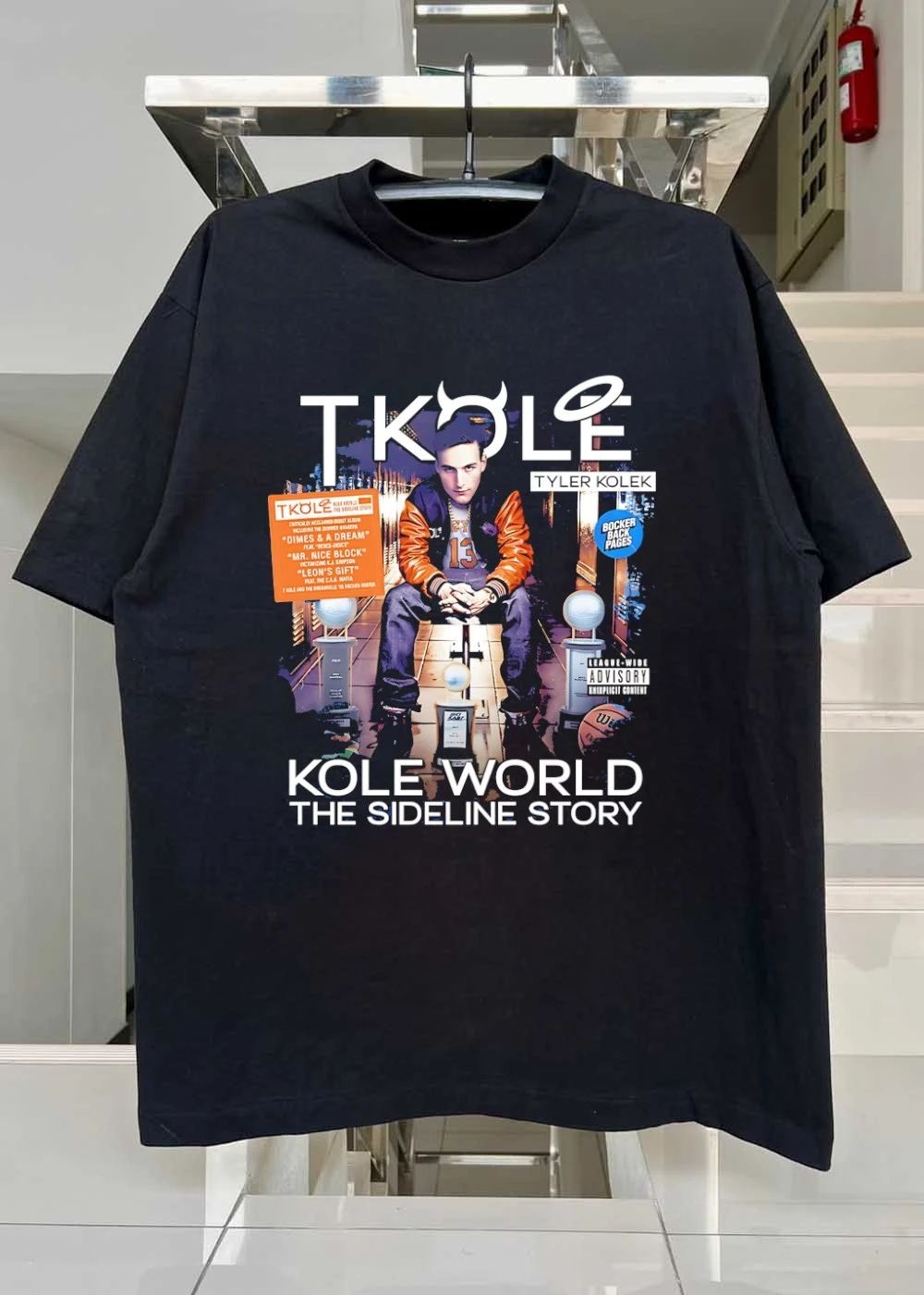 T Kole World The Sideline Story Tyler Kolek Shirt