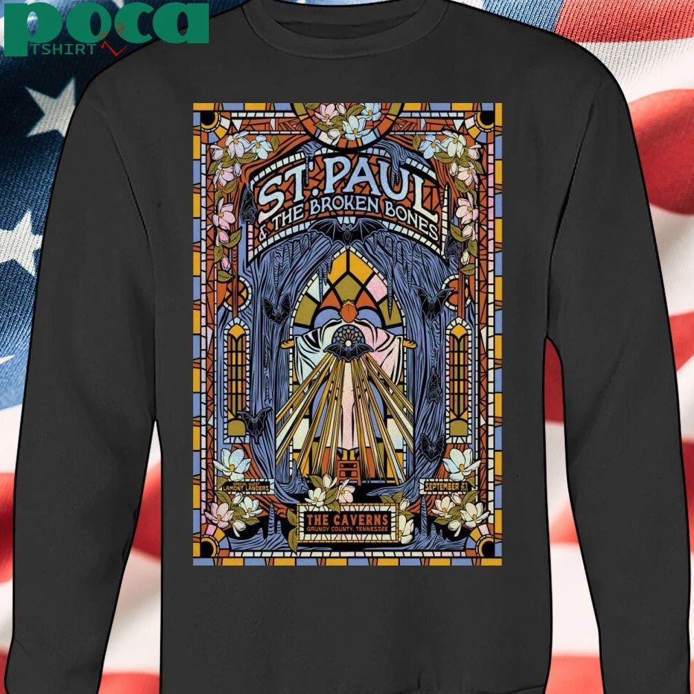 ST. Paul And The Broken Bones 9.21.2025 Grundy County TN Poster T-shirt