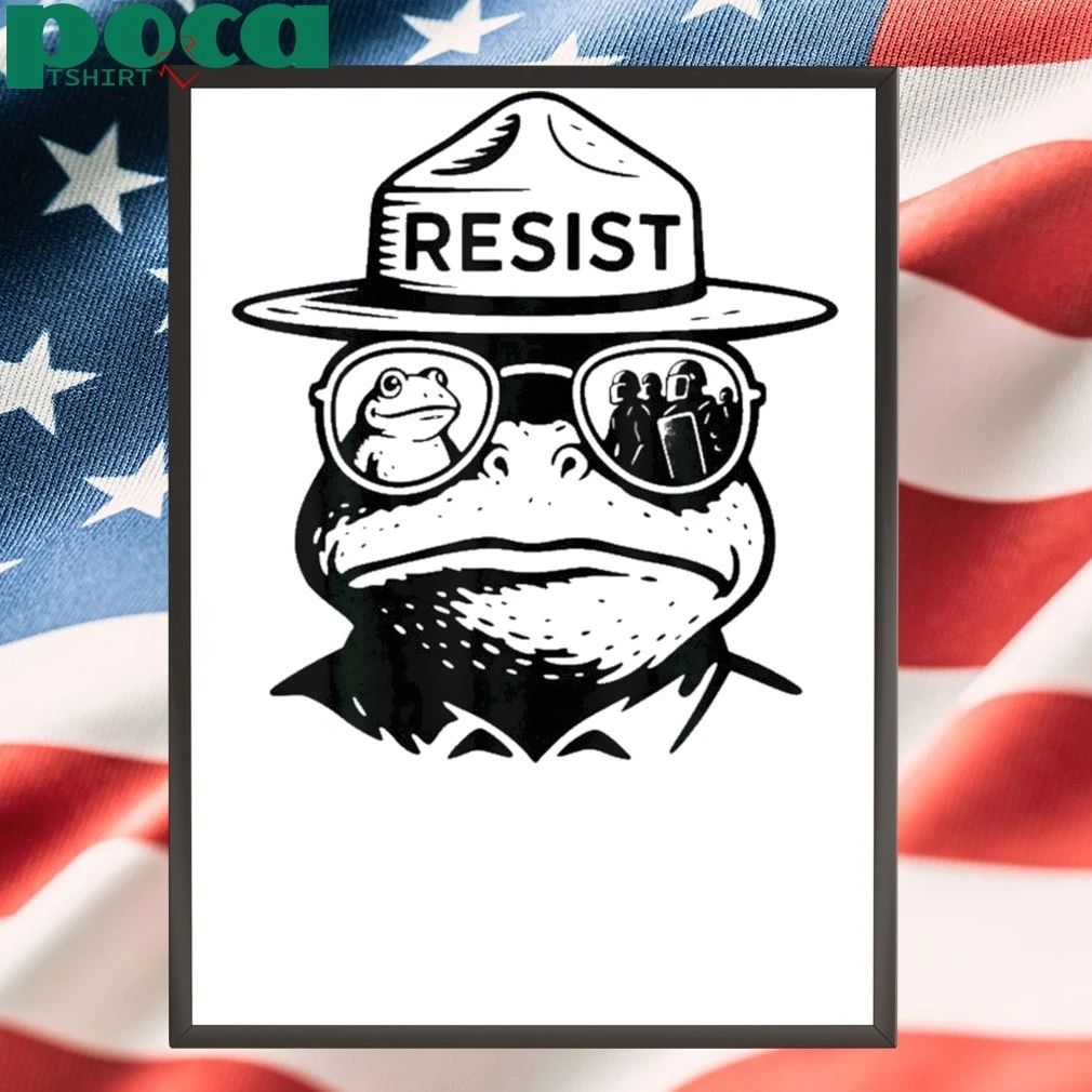 Portland Frog Funny City Art – Portland Frog Protest T-shirt