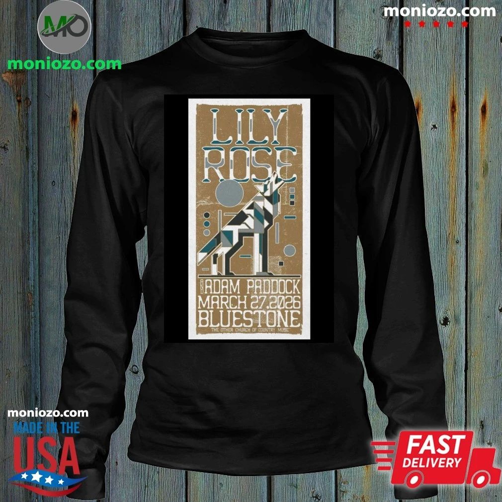 Lily Rose March 27 2026 Columbus OH Poster Shirt