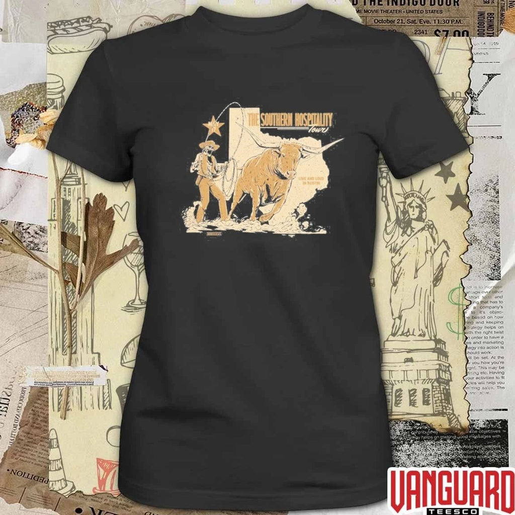 Whiskey Myers Pop Up Shop Tees The Southern Hospitality Tour in Austin May 17, 2026 Event Ceramic t-shirt