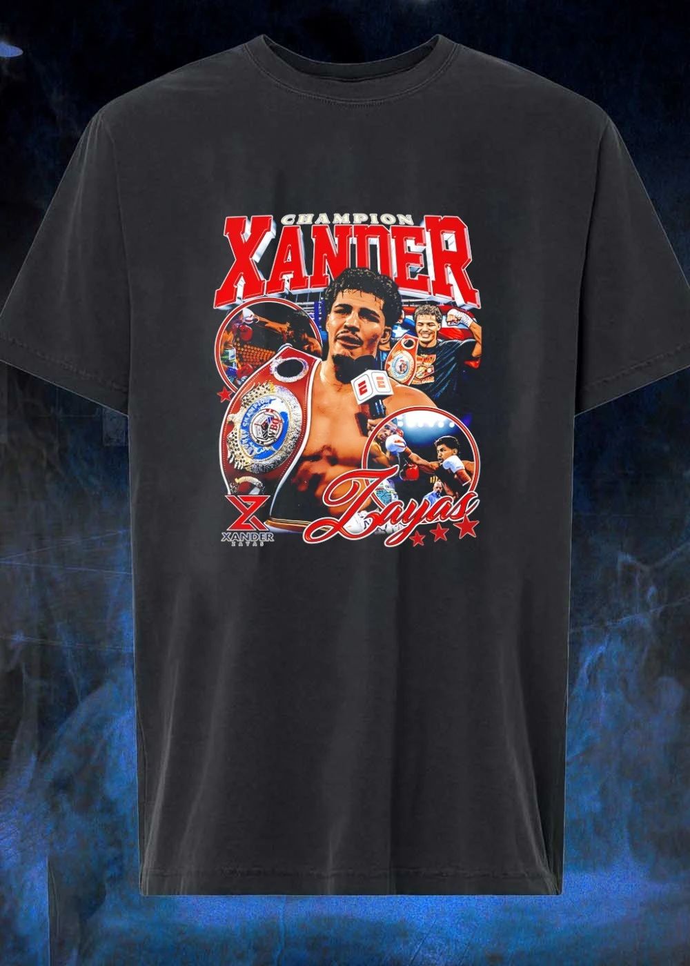 Xander Zayas Champion Xander Zayas Boxing WBO World Champion T-Shirt