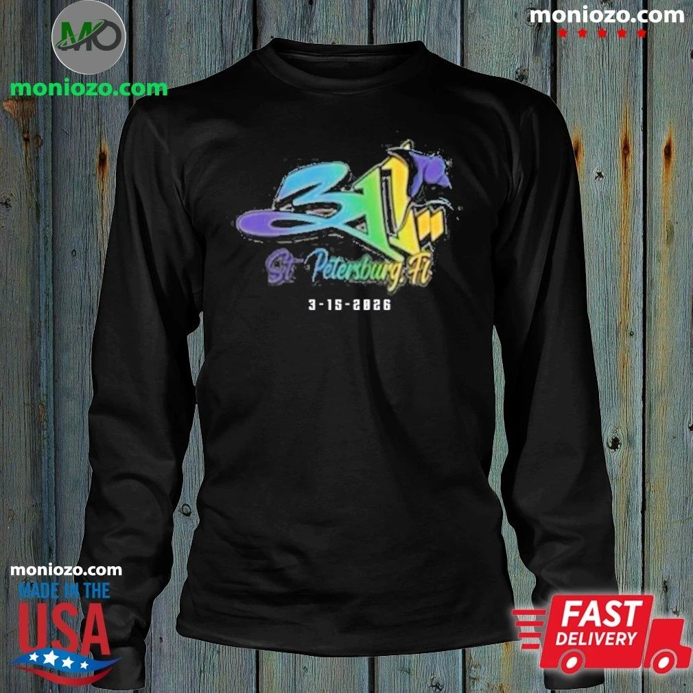 311 Black March 15 2026 ST. Petersburg Shirt