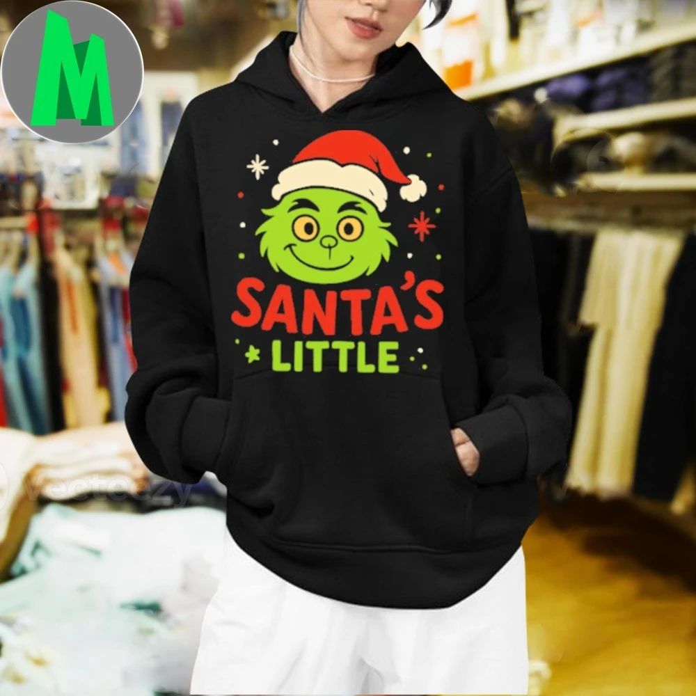 Original Santa’s little, Santa’s Favorite Grinch Shirt