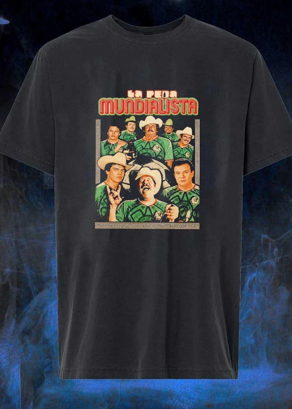 La Peda Mundialista Group Drinking Football Fan T-Shirt