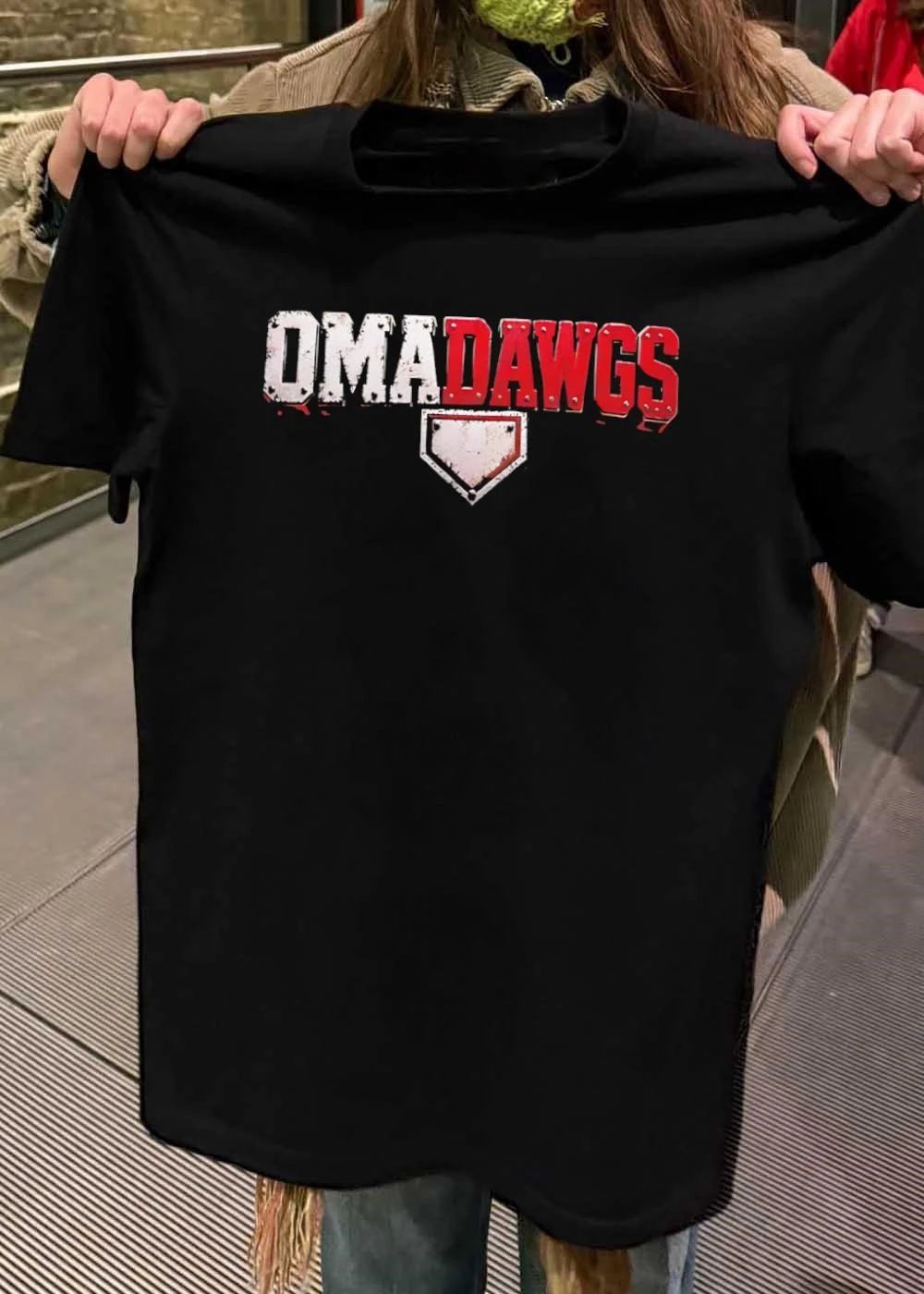 OmaDawgs Baseball Home Plate Apparel OmaDawgs T-Shirt