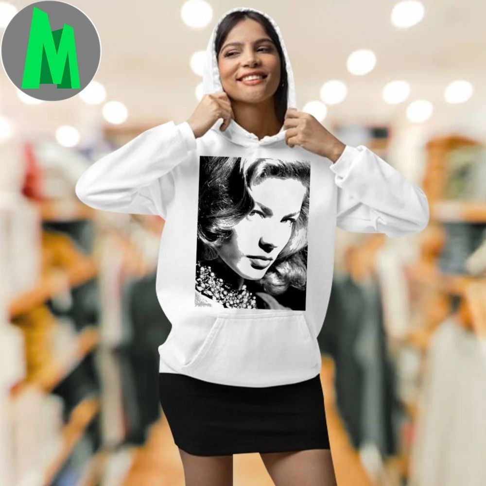 Old Hollywood Art Portraits Lauren Bacall Shirt